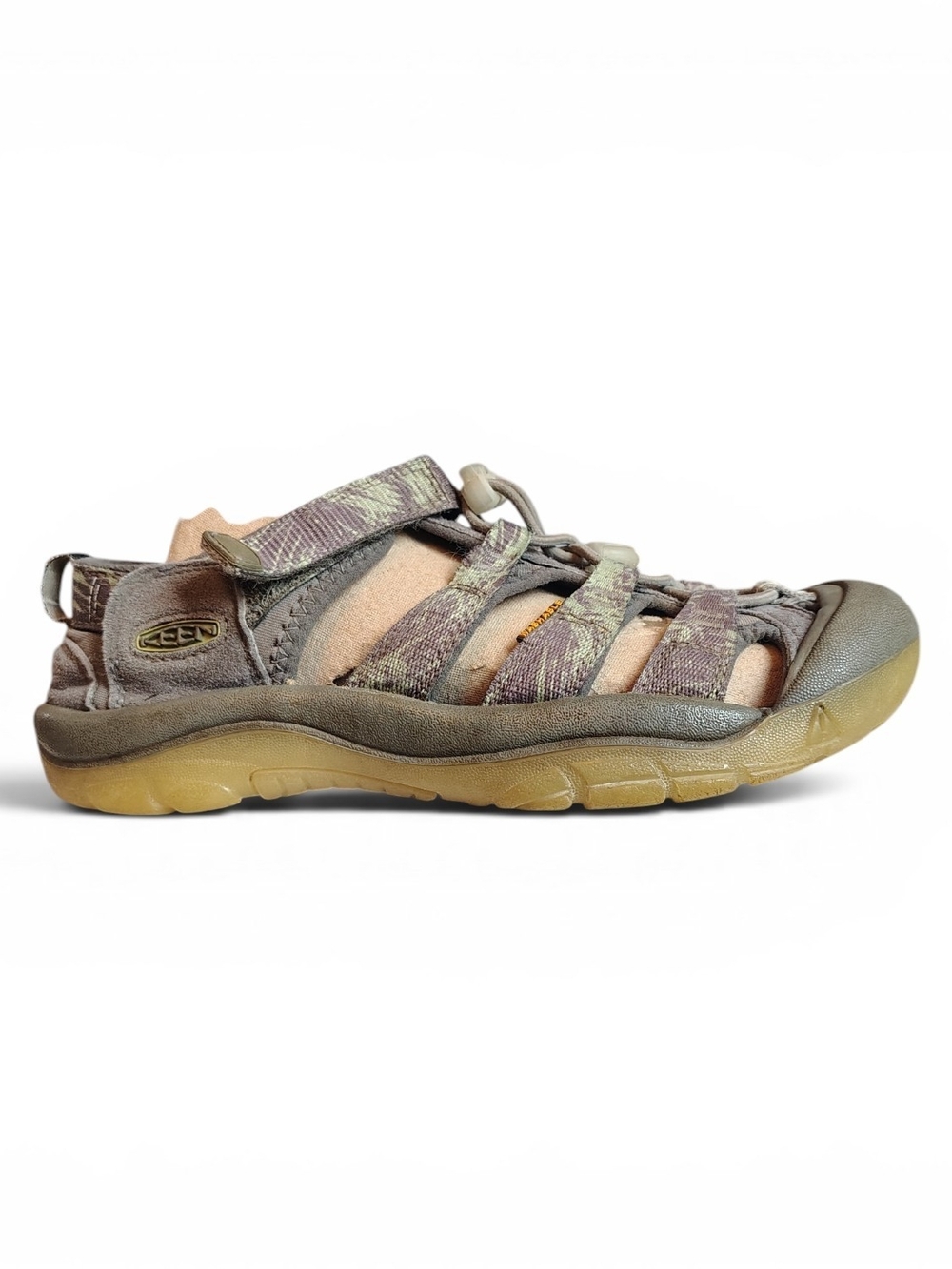 Keen Women's Newport H2 Gray Camo Washable Waterproof Sandals Size 6